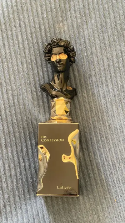 Perfume His Confession Lattafa 90%aprox - miniatura 1