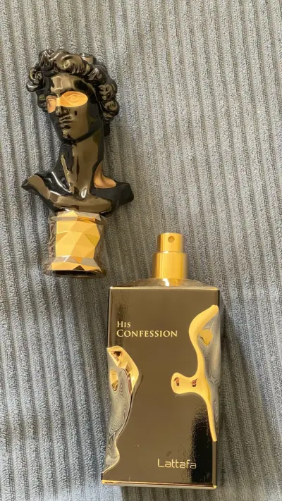 Perfume His Confession Lattafa 90%aprox - miniatura 3