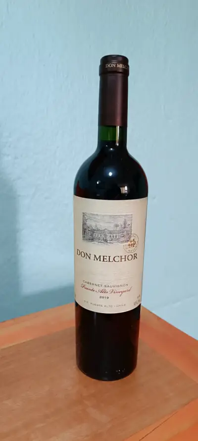 Vino Don Melchor cosecha  2019, sin caja. - miniatura 2