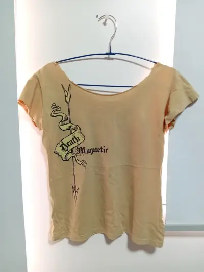 Polera beige Metallica Death Magnetic - miniatura 2
