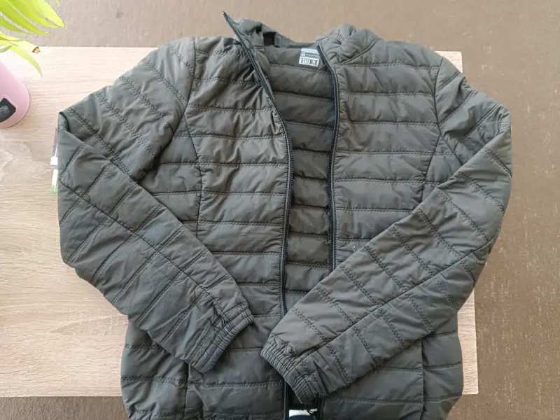 Chaqueta acolchada gris - 2