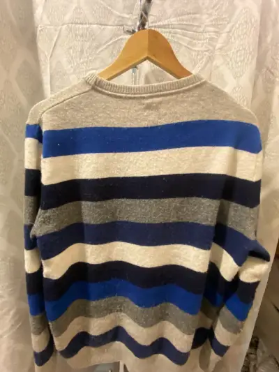 Suéter GAP rayado multicolor talla M. - miniatura 3
