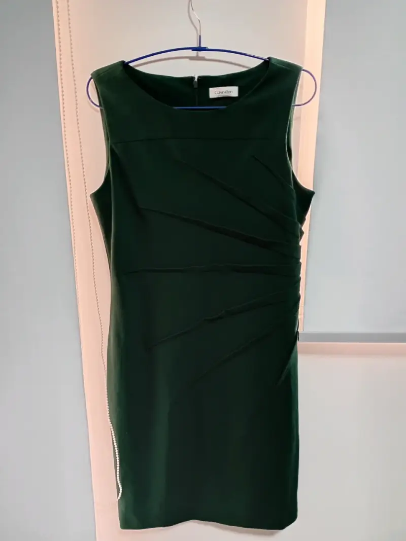Vestido verde elegante Calvin Klein - 1