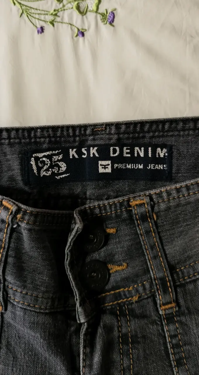 Jeans gris KSK Denim - 2