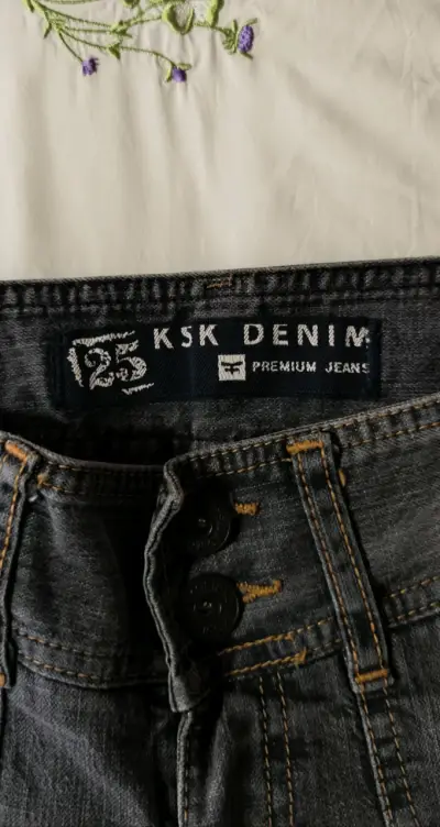 Jeans gris KSK Denim - miniatura 2
