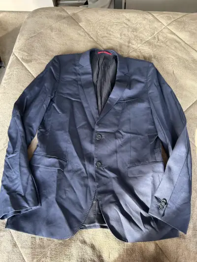 Blazer azul oscuro Hugo Boss - miniatura 1