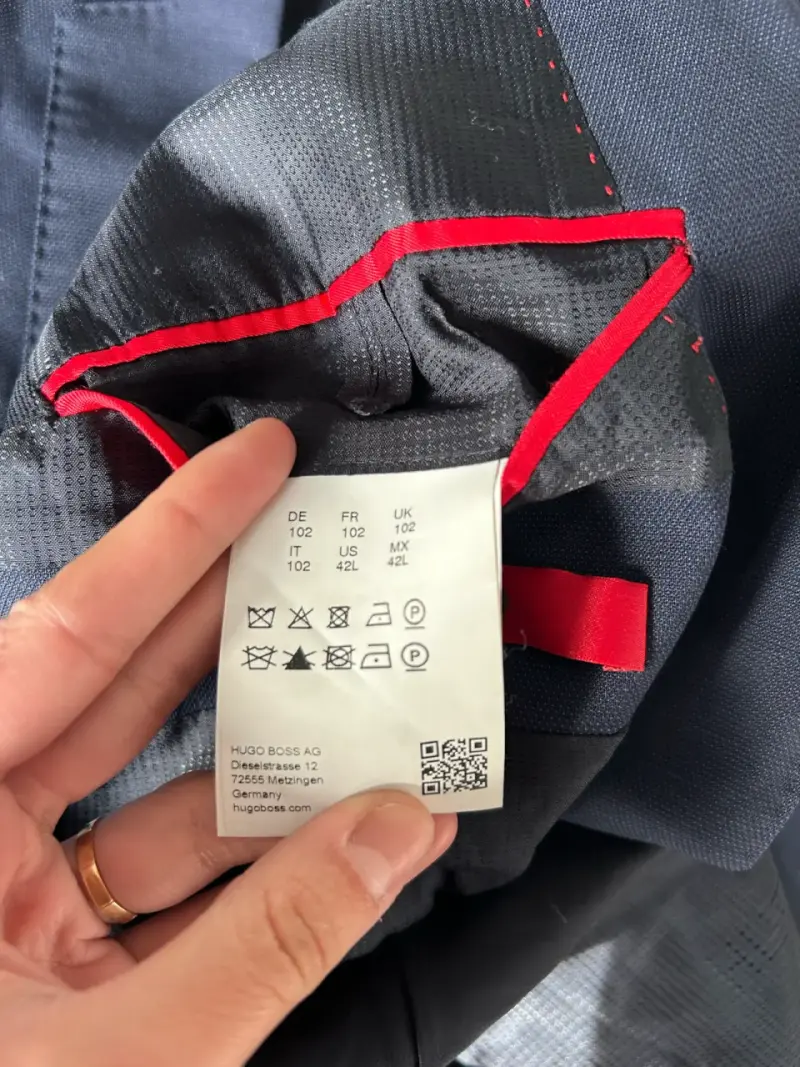 Blazer azul oscuro Hugo Boss - 2