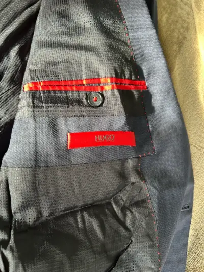 Blazer azul oscuro Hugo Boss - miniatura 4