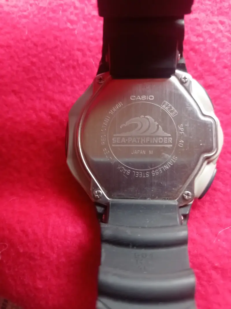Reloj Casio Sea-Pathfinder 40 mts COLECCION - 1