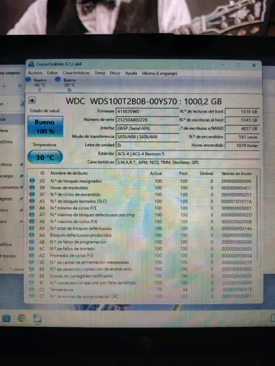 Disco Duro SSD WD Blue 1TB - miniatura 2