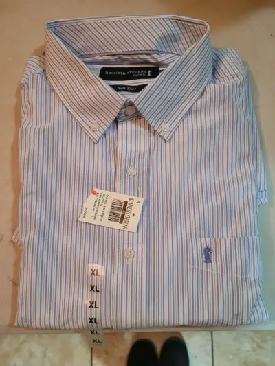 Camisa rayada Kenneth Stevens XL - miniatura 2