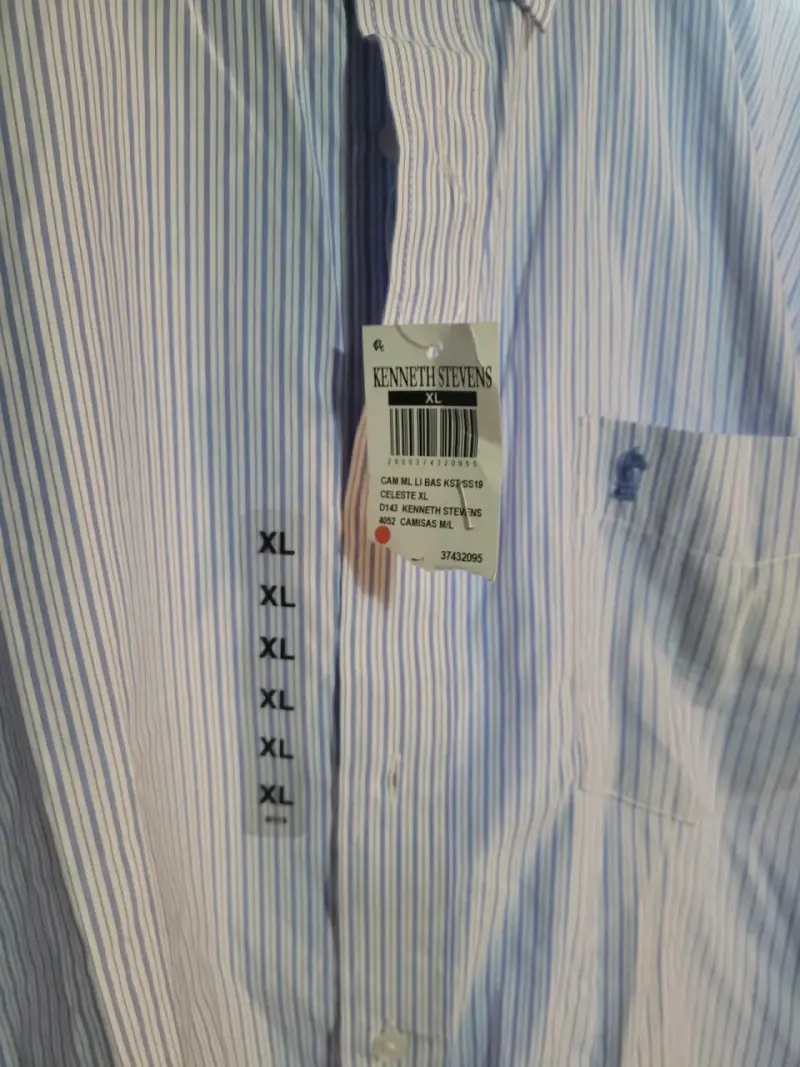 Camisa rayada Kenneth Stevens XL - 4