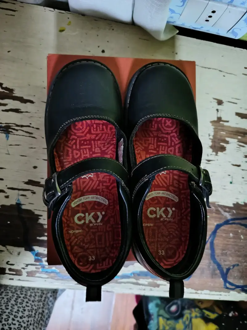 Zapatos escolares CKY negros - 1