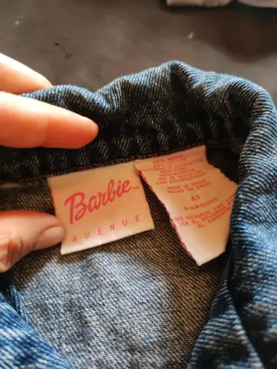 Chaqueta de mezclilla Barbie - miniatura 1