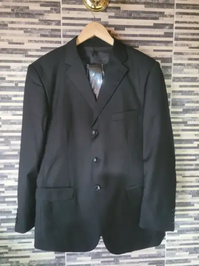 Blazer negro elegante - miniatura 1