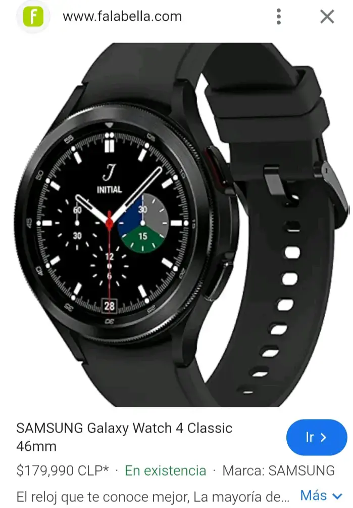 Smartwatch Galaxy Watch 4 Classic - 1