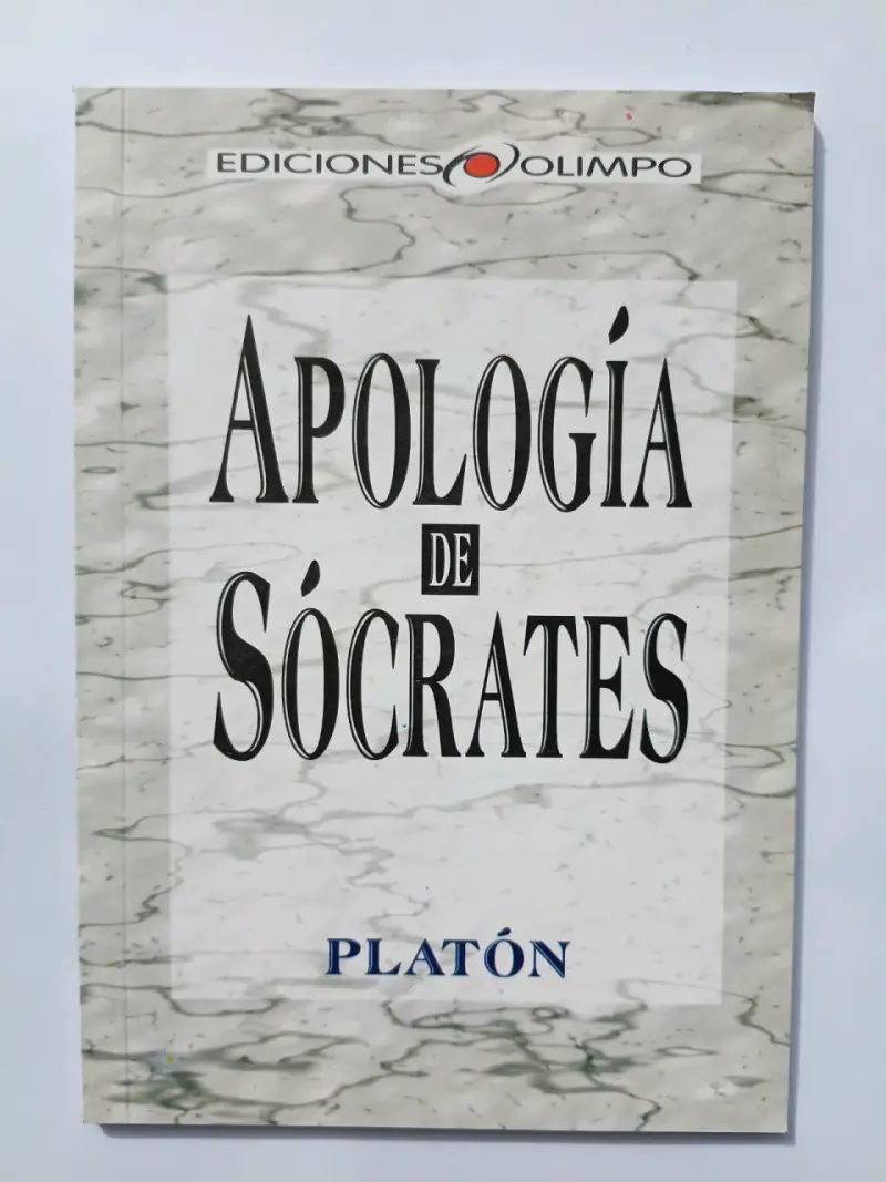 Libro 'Apología de Sócrates' de Platón
