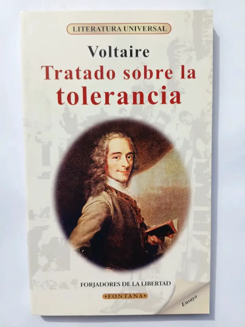 Libro 'Tratado sobre la tolerancia' Voltaire