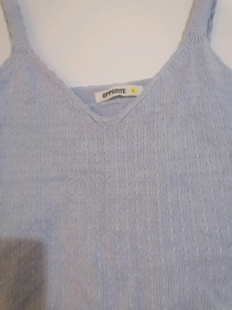 Crop top lila de tirantes - 3