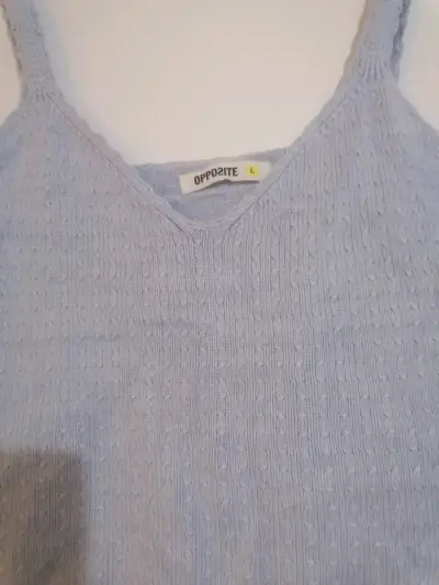 Crop top lila de tirantes - miniatura 3
