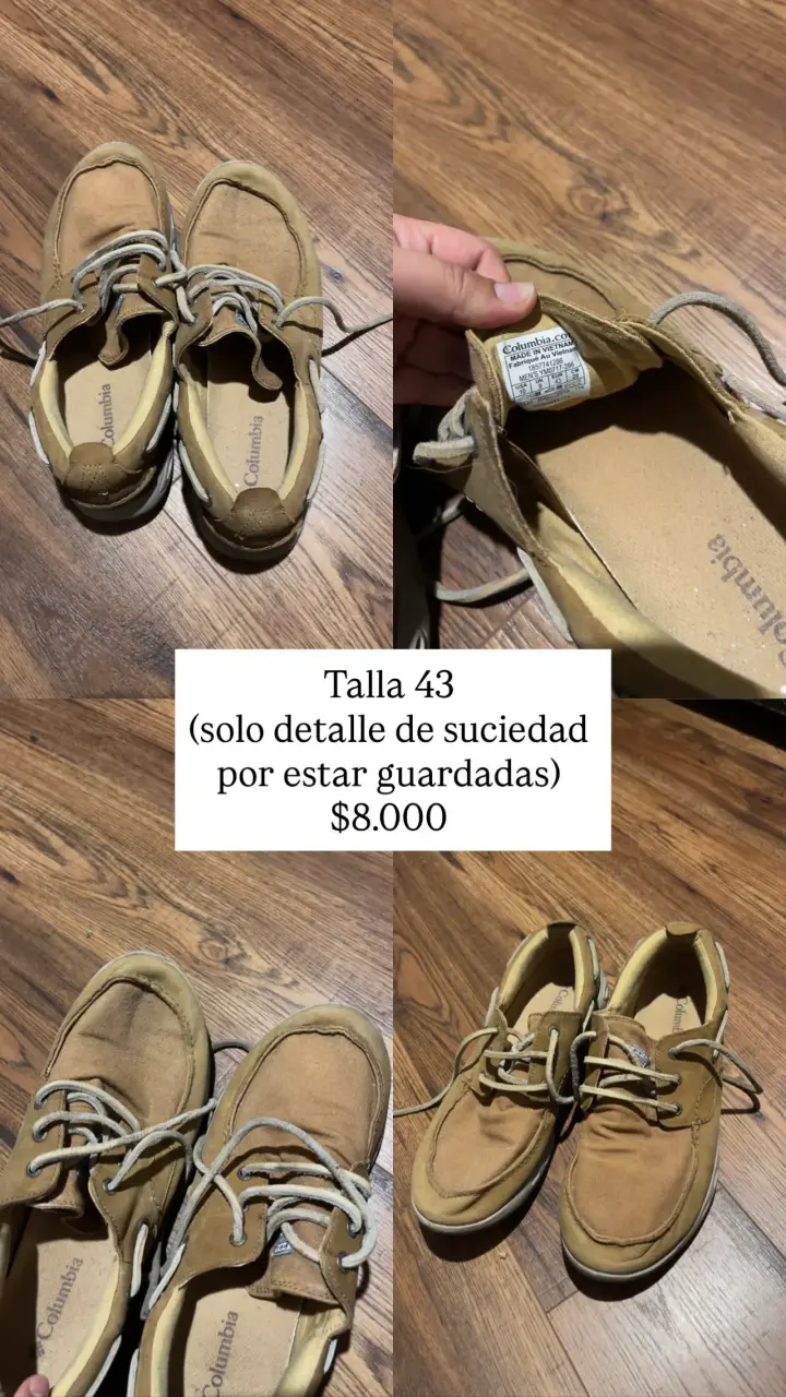 Zapatos casuales Columbia talla 43
