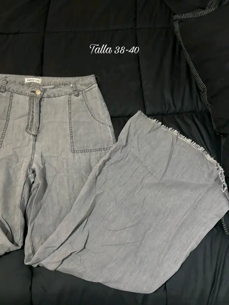 Pantalones gris talla 38-40