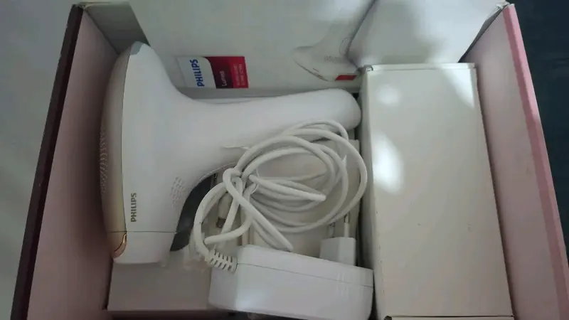Depiladora láser Philips usada - 2