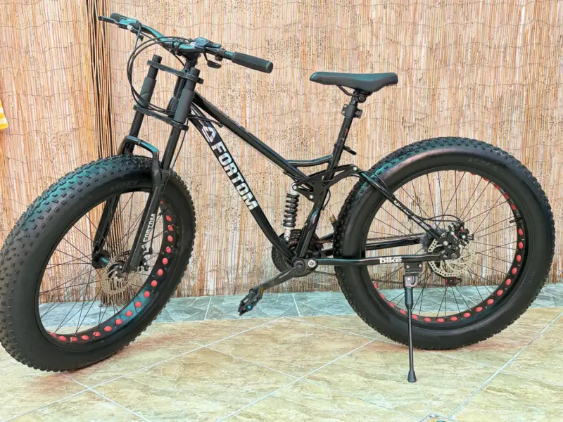 Bicicleta Fat Bike negra - 4