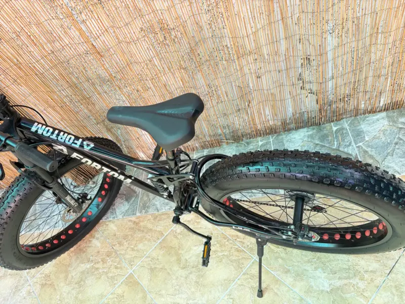 Bicicleta Fat Bike negra - 5