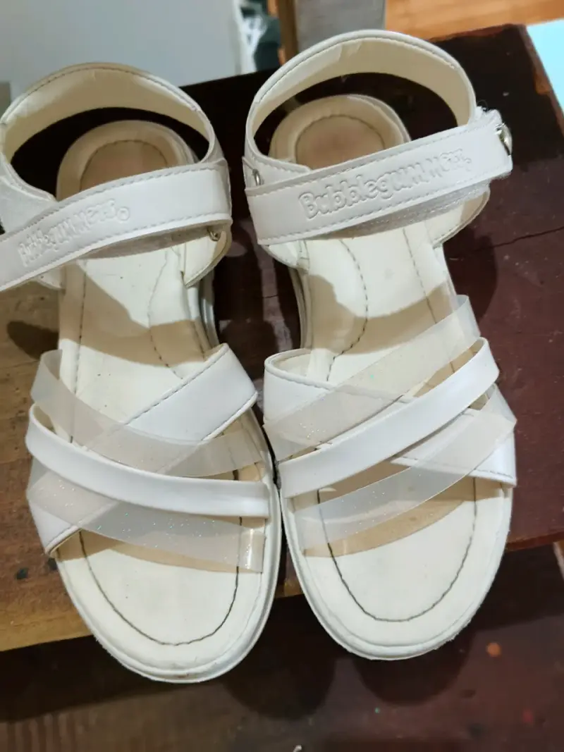 Sandalias blancas Bubblegummers - 1