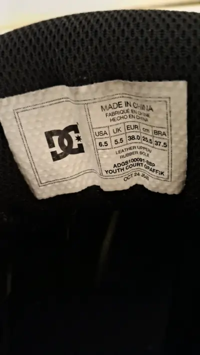 Zapatillas negras DC Skate - miniatura 2