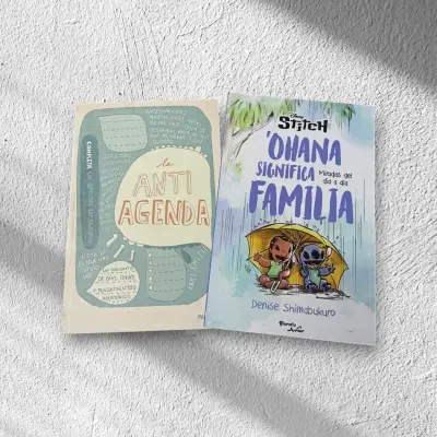Set 2 libros: Anti Agenda y Ohana - miniatura 1