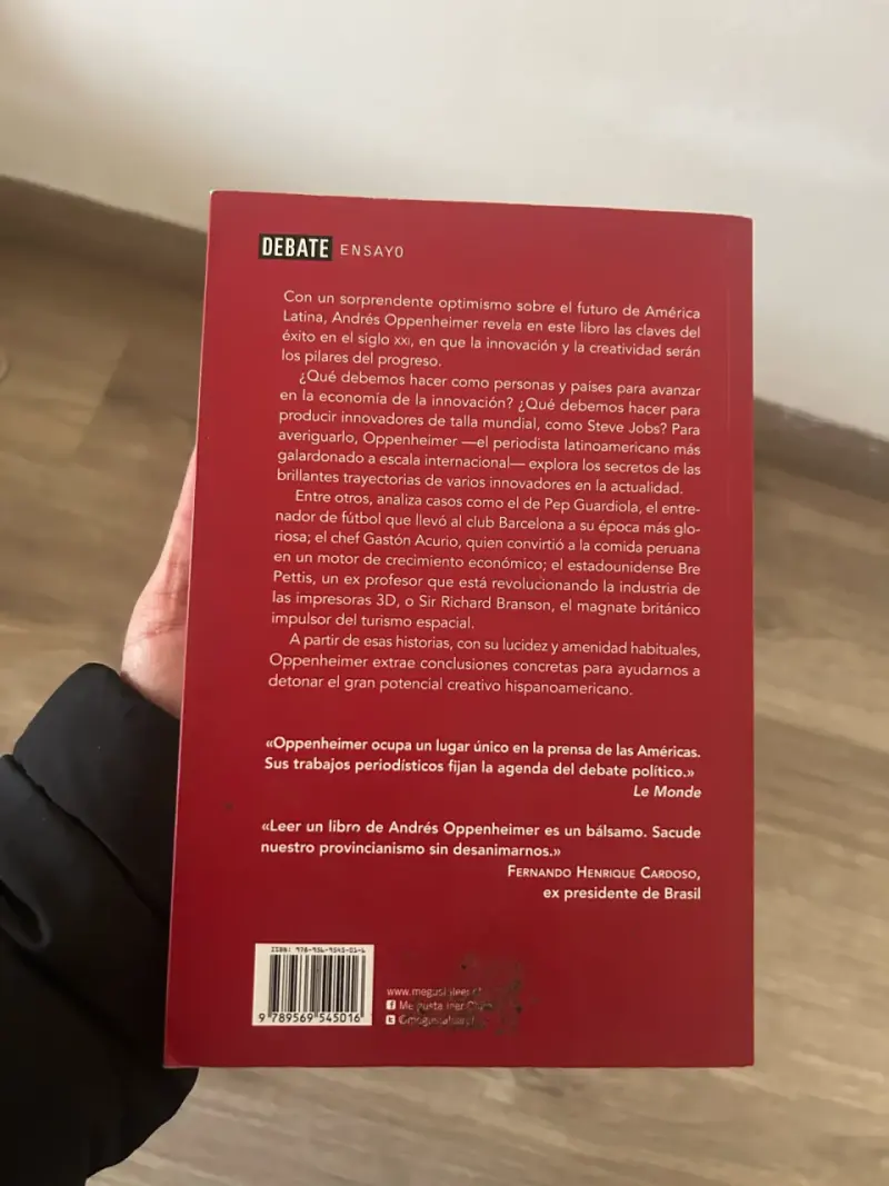 Libro Crear o Morir de Oppenheimer - 2
