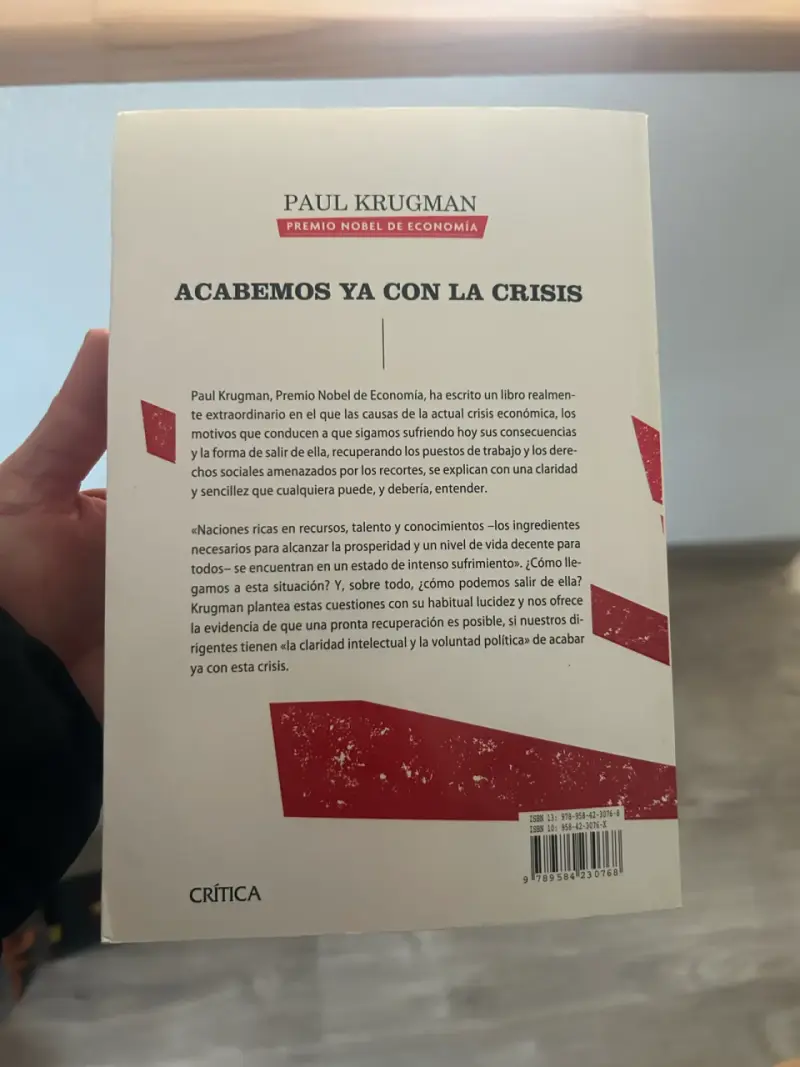 Libro 'Acabemos ya con la crisis' - 2