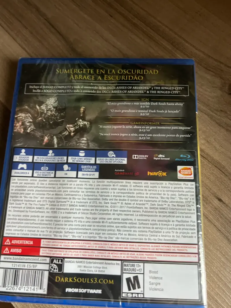 Dark Souls III PS4 Edición Completa - 2