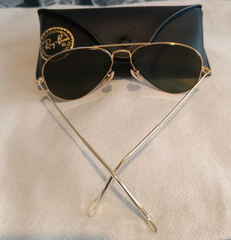 Lentes de sol Ray-Ban aviador azules - 3