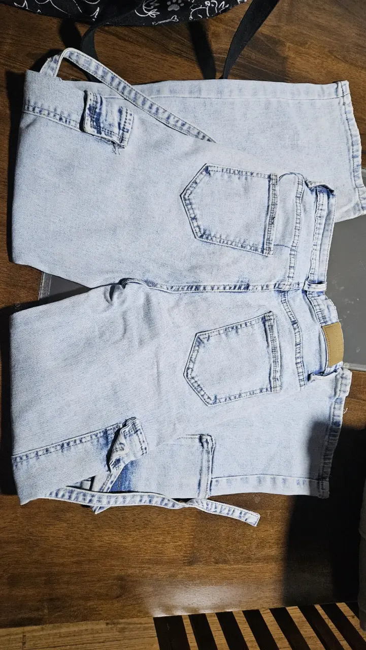 Jeans claros de mezclilla talla 12 - 3