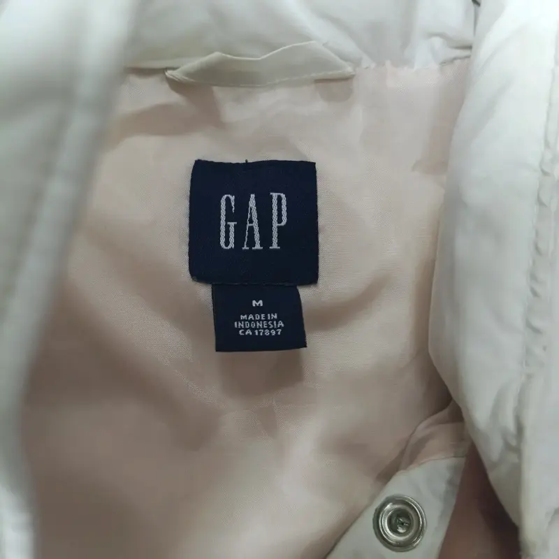Puffa blanco invierno Gap - 2