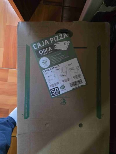 Cajas de pizza cartón reciclable - miniatura 2