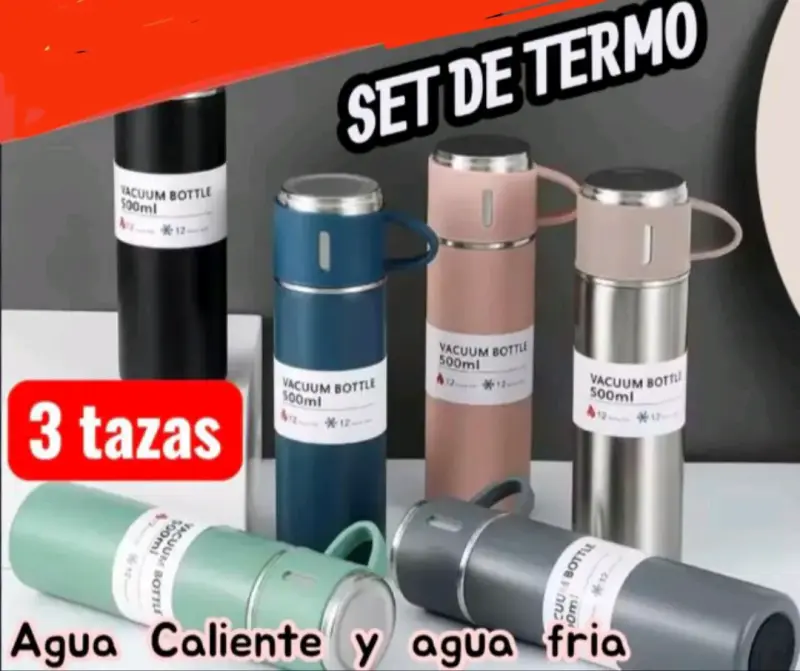 Botellas térmicas de colores - 3