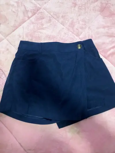 Falda pantalón azul - miniatura 1