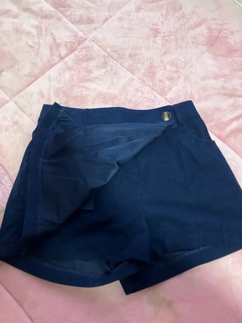 Falda pantalón azul - 2