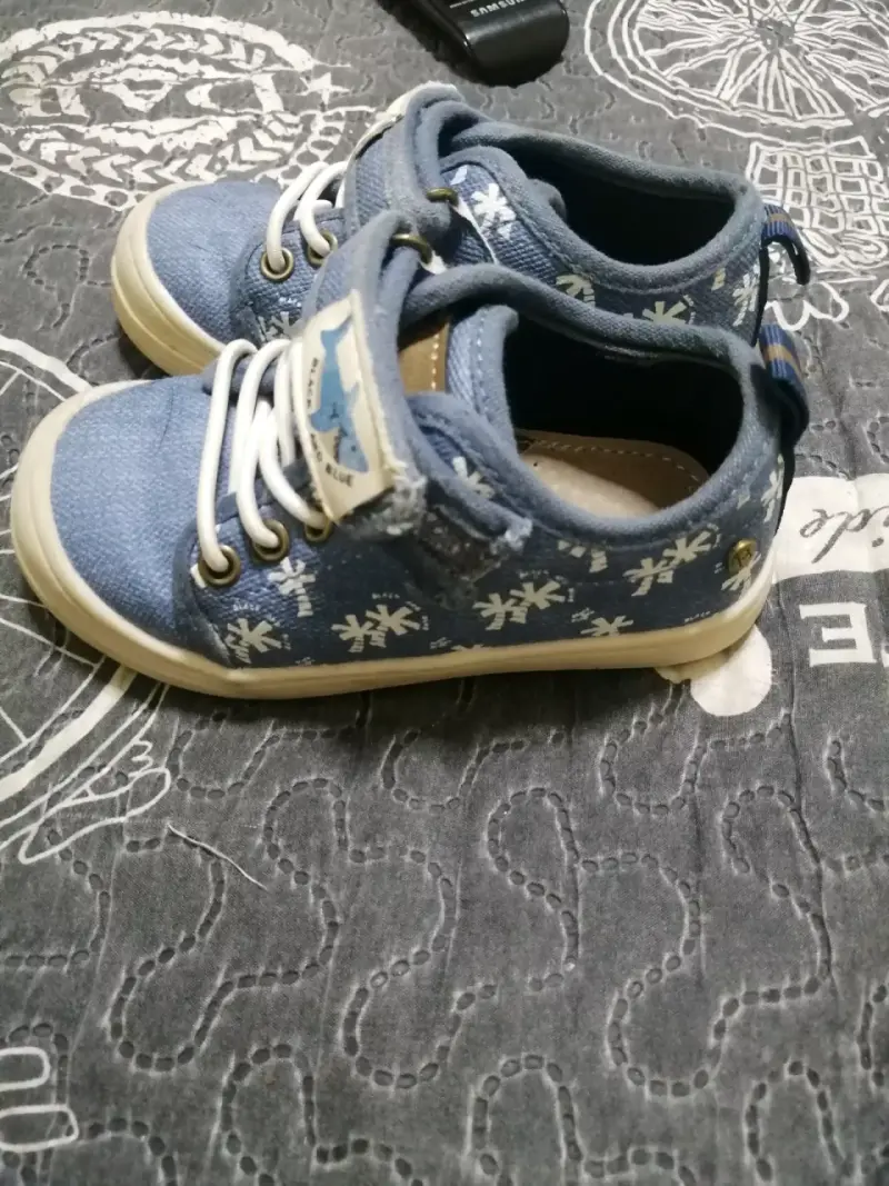 Zapatillas azul Black and blue - 2