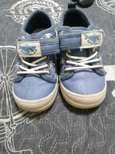 Zapatillas azul Black and blue - miniatura 3