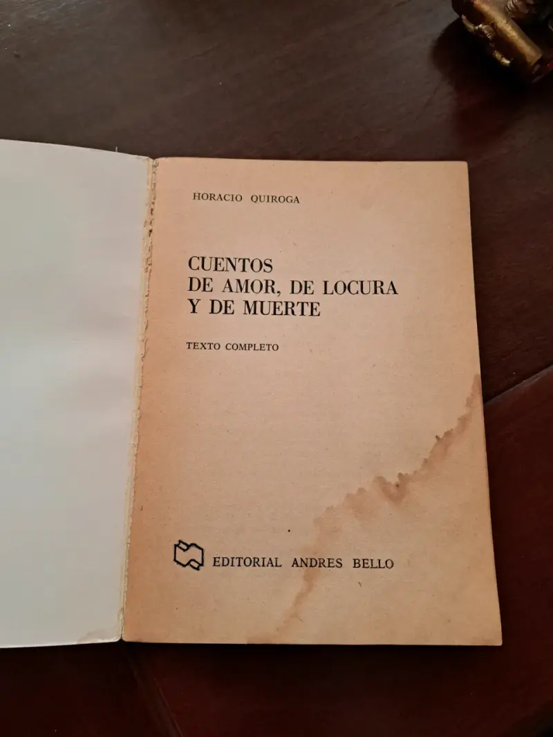 Libro 'Cuentos de amor, de locura y de muerte' - 2