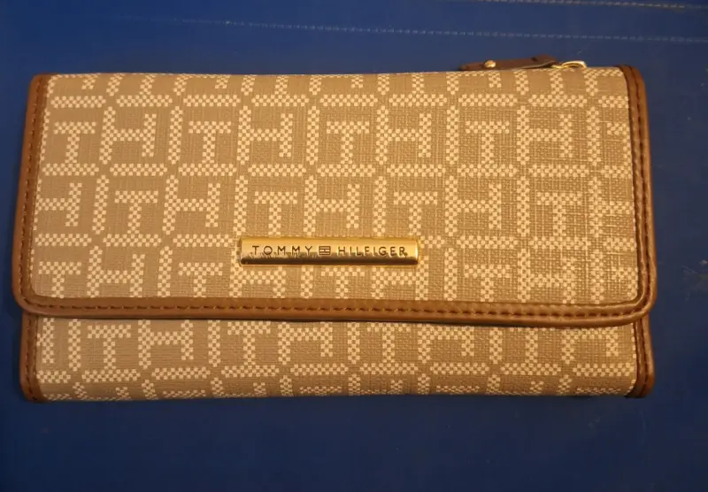 Billetera Tommy Hilfiger beige - 1