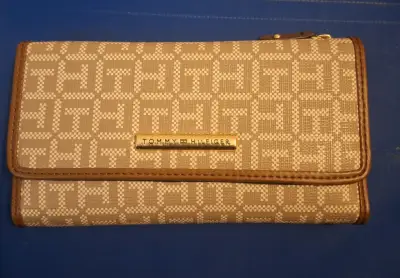 Billetera Tommy Hilfiger beige - miniatura 1