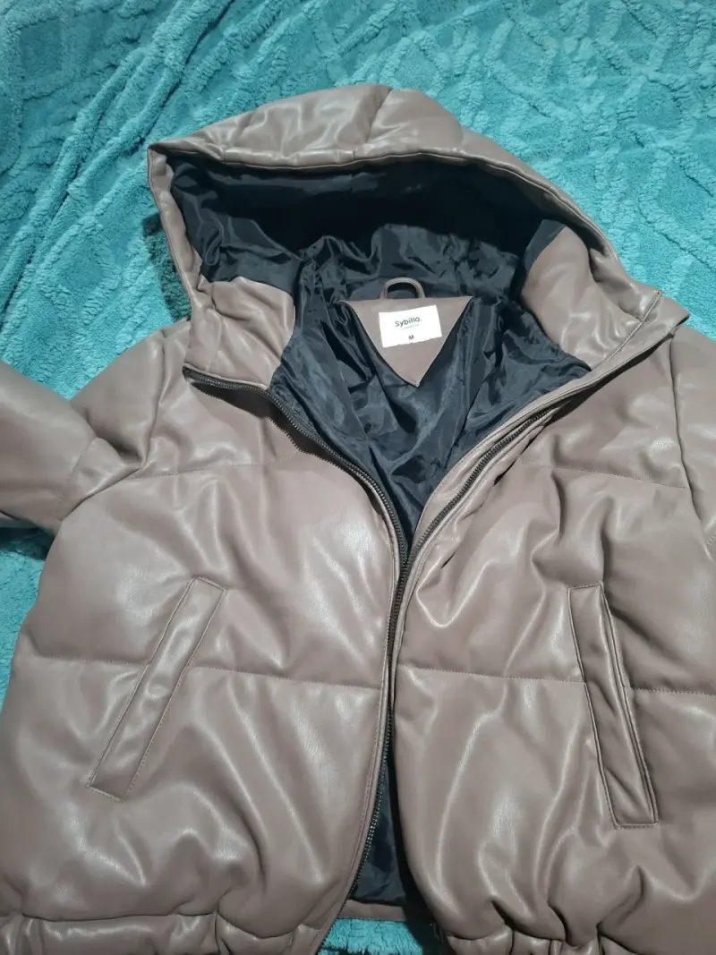 Chaqueta acolchada marrón - 4