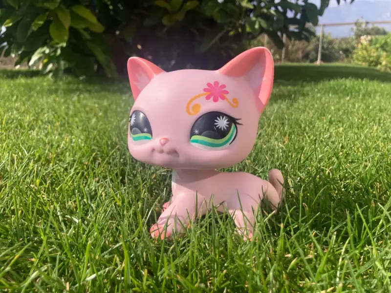 Littlest Pet Shop Gatito Rosa - 4