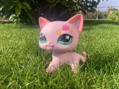 Littlest Pet Shop Gatito Rosa - miniatura 4